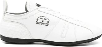 Pantofola D'oro Schoenen, Heren, Wit, 42 EU, Leer, 540 Sneakers