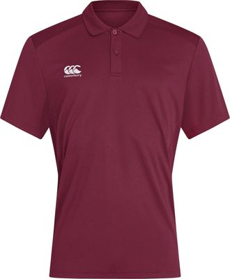 Canterbury Of New Zealand Heren Club Dry Poloshirt (Maroon)