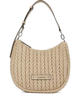 Karl Lagerfeld K/Weave tote bag - women - Polyurethane - OS - Neutrals