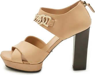 Tod's chain strap sandals - Neutrals