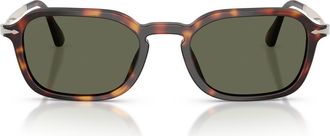 Persol 54mm Polarized Phantos Sunglasses in Havana /Polar Green at Nordstrom