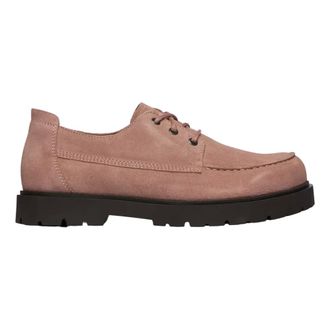 Birkenstock Laced Shoes, female, Pink, Size: 10 US Highwood Moc Lace Low Leve Pink Clay