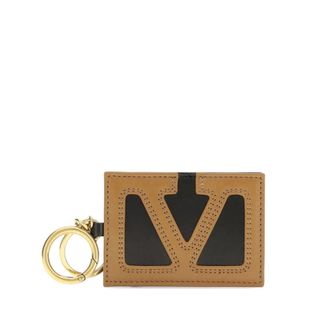 Valentino Garavani Viva Superstar Keyring - male - Valentino Garavani - Wallets & Cardholders - Brown - ONE SIZE - Accessories