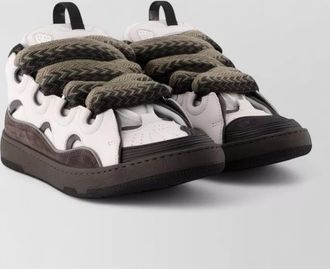 Lanvin leather low-top sneakers