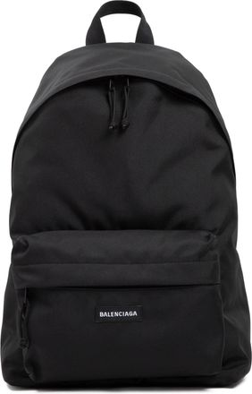 Balenciaga Black Explorer Backpack-Uomo