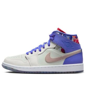 Nike Jordan (WMNS) Air Jordan 1 Mid SE Valentines Day Flowers FD4331-121