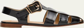 Gabriela Hearst Lynn Leather Fisherman Sandals