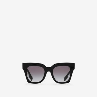 Burberry Check Square Sunglasses