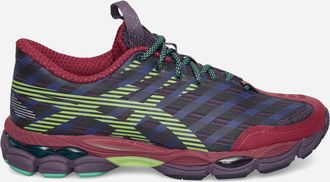 Asics US8-S GEL-SJ33 Sneakers Deep Plum / Fresh Grass