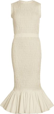 Patou Abito con punto smock - Toni neutri