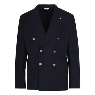 Manuel Ritz Hombre, Chaquetas, Azul, Talla: L