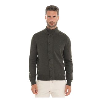 Gran Sasso Heren, Truien, Groen, Maat: XL Wol