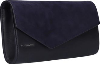 Peter Kaiser Clutch 69043 - Dames - Tassen - Blauw - Maat: ONE Size Leer
