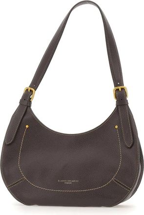 Gianni Chiarini Gabry Schoudertas - Dames - Schoudertassen - Bruin - ONE Size - Leer - Tassen