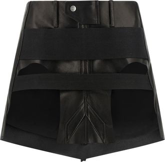 Rick Owens Black Temple skirt