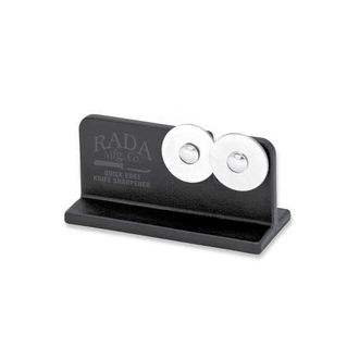 Rada Cutlery Quick Edge Knife Sharpener Stainless Steel Wheels in Black at Nordstrom