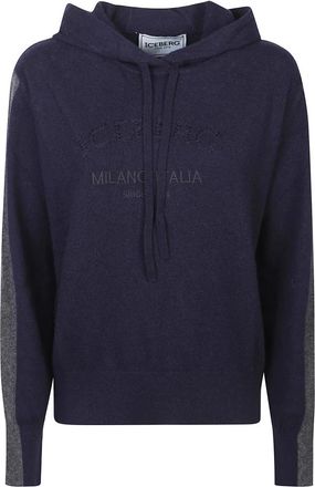 Iceberg Mujer, Sudaderas, Azul, Talla: XS
