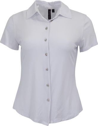 Lords of Harlech White Womens Printed Button-Up Shirt at Nordstrom, Size Xx-Large