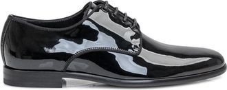 Dolce & Gabbana Raffaello Derby - Dames - Veterschoenen - Zwart - 36 1/2 EU - Leer - Schoenen
