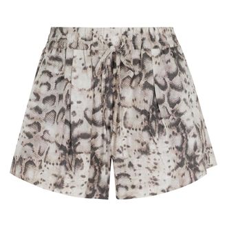 Pinko Casual Shorts, female, Brown, Size: M Bema Shorts Popeline