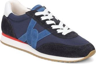 Veronica Beard Penrose Sneaker in Navy/Blue Coast/Flame at Nordstrom, Size 6.5