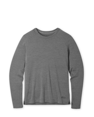 Stio Mens Basis PeakWool Midweight Crew LS