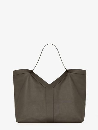 Saint Laurent Borsa Tote Y Oversize in pelle - SAINT LAURENT - gender_Man