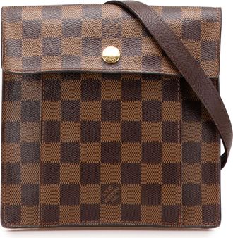 Louis Vuitton Pre-owned Womens Cite Shoulder Bag - Brown Textile - One Size