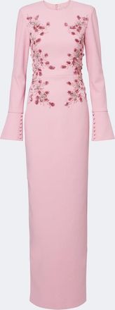Rebecca Vallance Lulee embellished floral gown