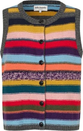 Lollys Laundry Heren Bodywarmers - Dames - Bodywarmers - Veelkleurig - XS - Jassen