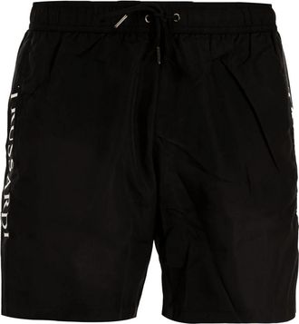 Trussardi Heren Trendy Zwarte Zwembroek - Heren - Strandmode - Zwart - L - Polyester - Badmode