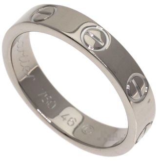 Cartier White Gold White Gold (18K) Band Ring (Pre-Owned)