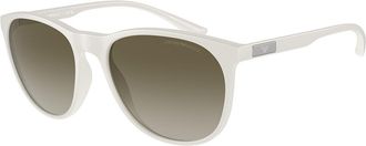Emporio Armani EA4210 53448E Mens Sunglasses White Size 56