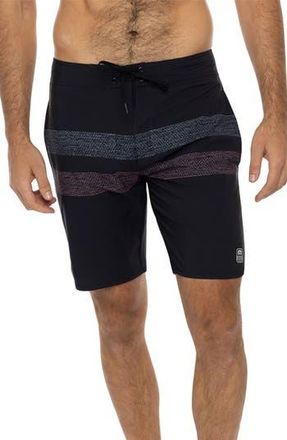 Travis Mathew Al Carbon Board Shorts in Black at Nordstrom Rack, Size 30