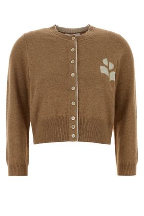 Isabel Marant Biscuit Cotton Blend Lona Cardigan