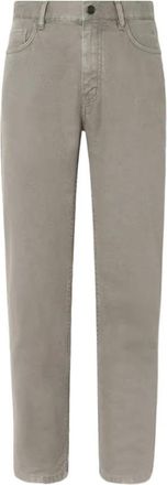 Ermenegildo Zegna Roccia Pants - Heren - Regular Fit Jeans - Grijs - W36 - Katoen - Jeans