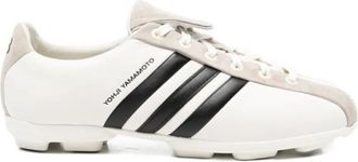 Yohji Yamamoto White Lace-up Sneakers