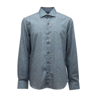 Sonrisa Casual Shirts, male, Blue, 3XL, Fior di Cotone Shirt