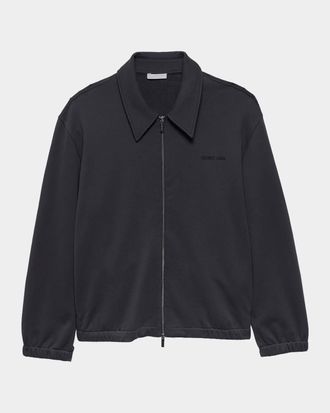 Helmut Lang Men & apos;s Logo Cotton Jacket