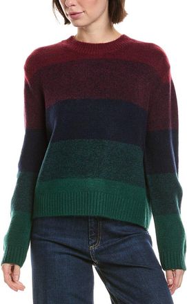 Vince Camuto Ombre Stripe Crewneck