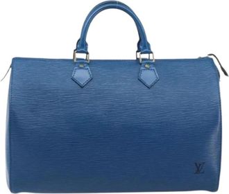 Louis Vuitton Pre-owned Handbags, female, Blue, Size: ONE SIZE Pre-owned Handbag