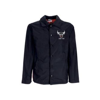 Mitchell & Ness Light Jackets, male, Black, Size: XL Light Jackets