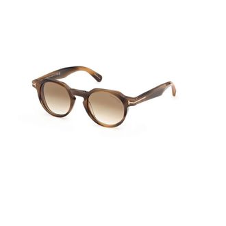 Tom Ford Thomas-02 Ft1358 55F - Heren - Accessoires - Bruin - Maat: 49 MM