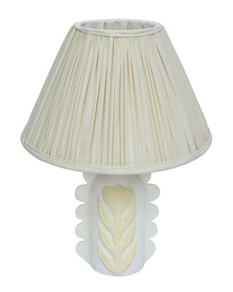 TOV Furniture Tov Furniture Edith Scalloped Flower Pleated Table Lamp
