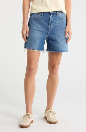 Frame Denim The Easy Fray Hem Denim Shorts in Maraud at Nordstrom Rack, Size 25