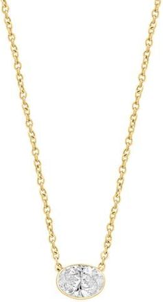 Effy Lab-Grown Diamond Pendant Necklace in Gold at Nordstrom Rack, Size 18
