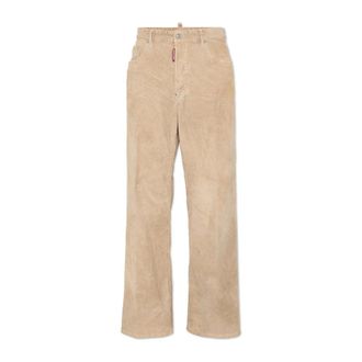 Dsquared2 Straight Jeans, male, Beige, Size: M Straight Jeans
