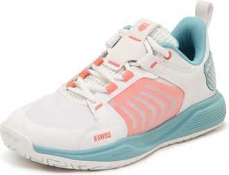 K-Swiss Ultrashot Team Schoenen - Dames - Sneakers - Wit - 37 EU - Leer - Schoenen