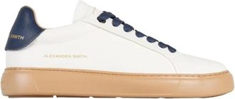 Alexander Smith Soho - Heren - Sneakers - Wit - 43 EU - Leer - Schoenen