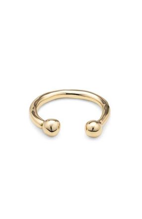 UNOde50 Double Bead Bangle in Gold at Nordstrom, Size X-Large